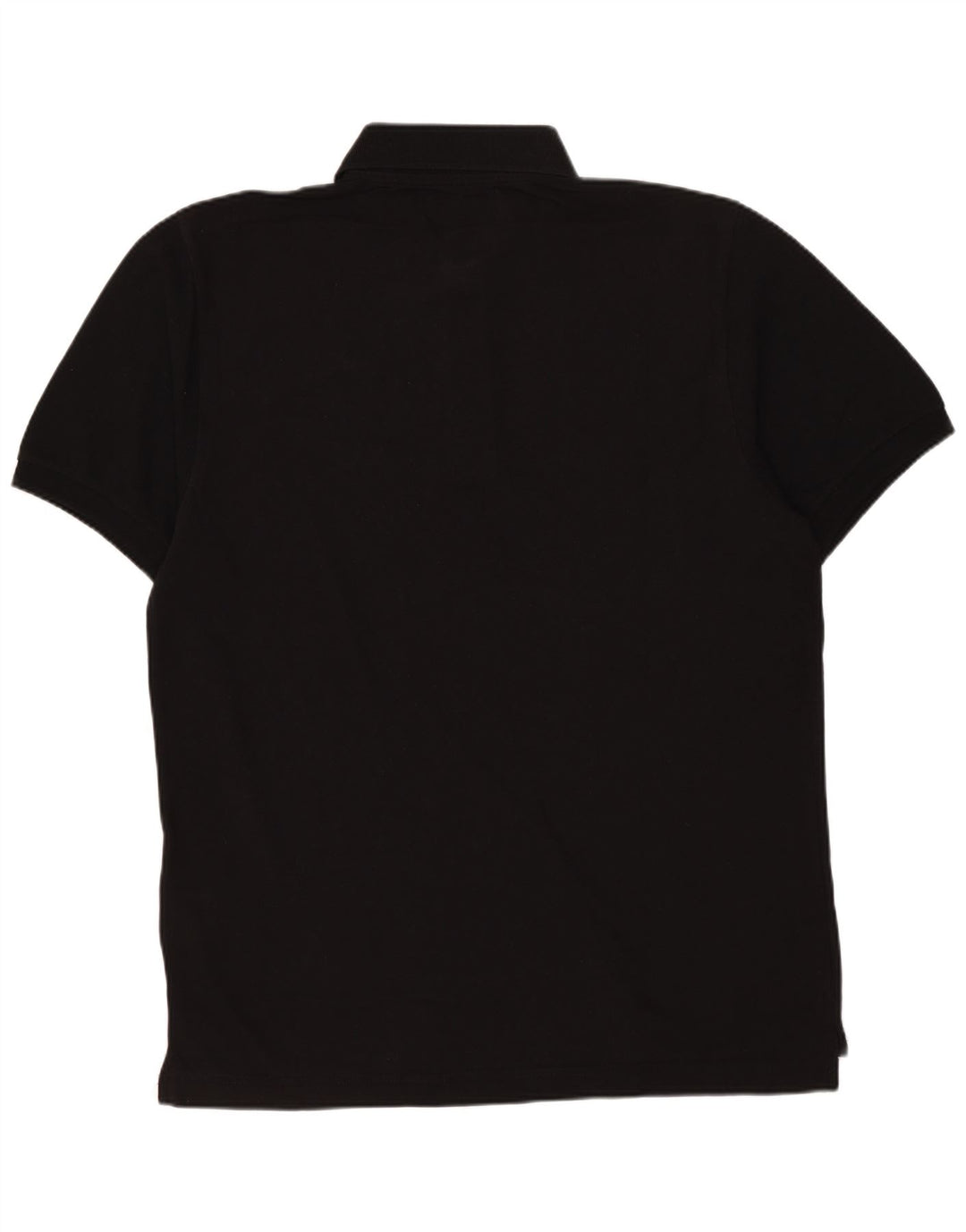 Cămașă polo pentru bărbați Kappa, bumbac mediu negru