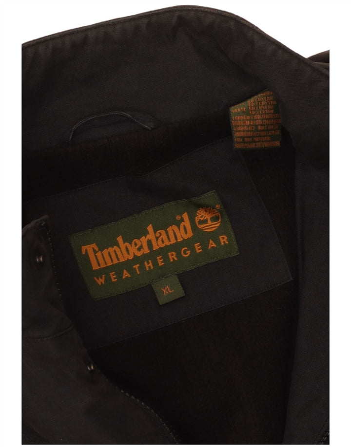 Jachetă Windbreaker pentru bărbați Timberland UK 42 XL Nylon negru