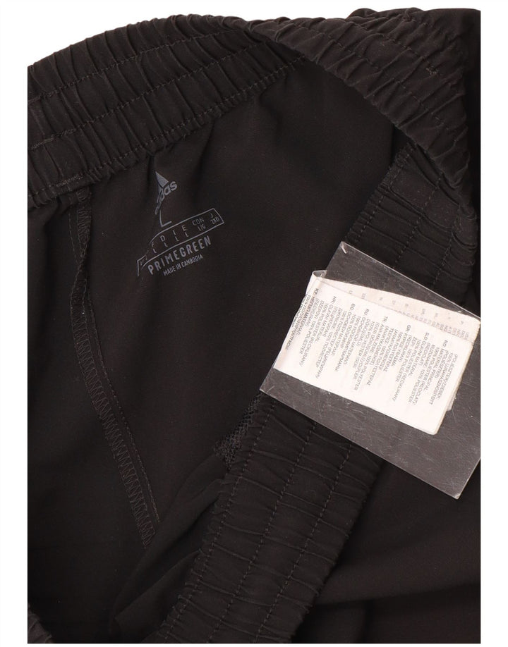 Pantaloni de trening ADIDAS pentru bărbați, mari, negru, poliester