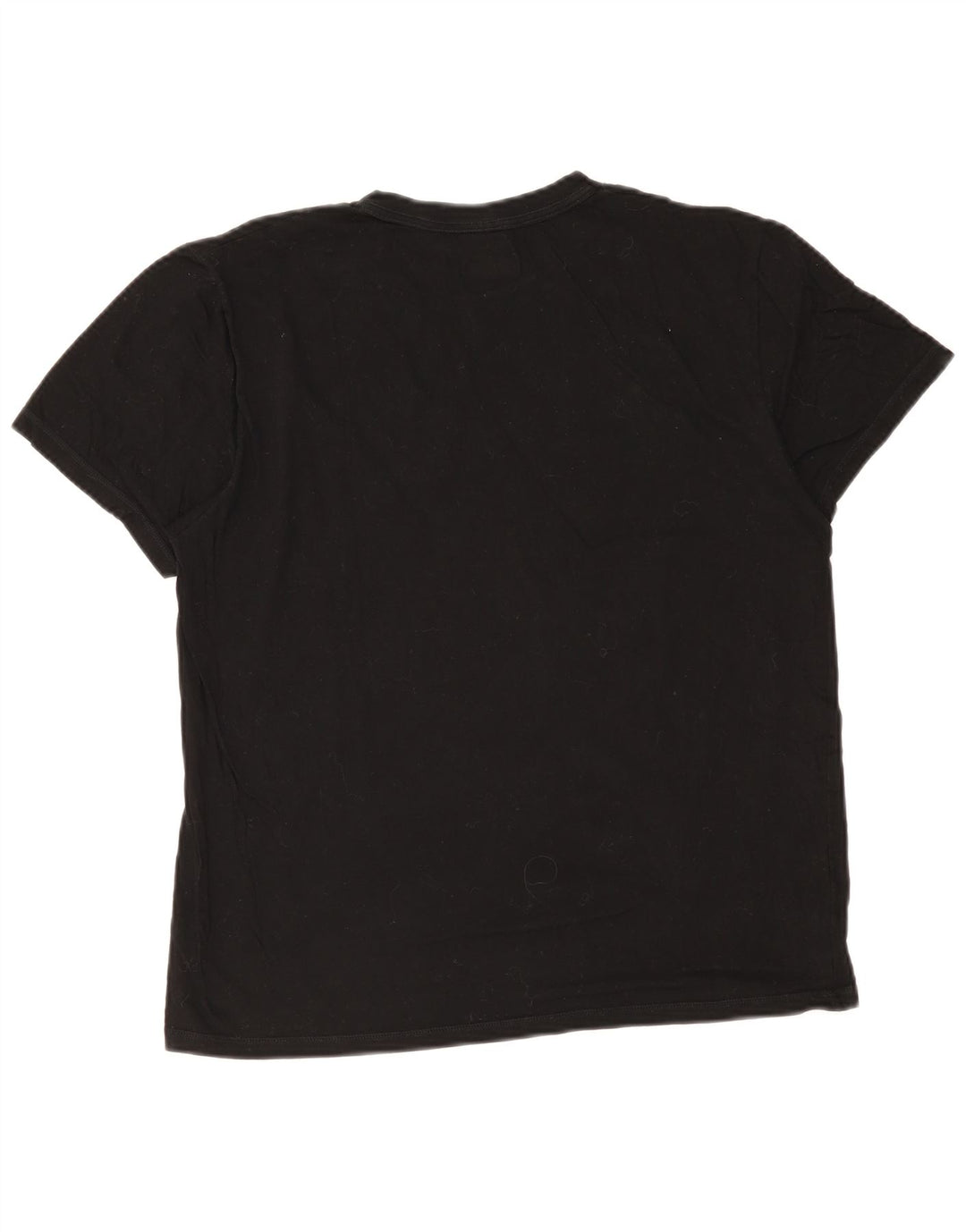 Tricou Bărbați Fila Top Mediu Negru Bumbac