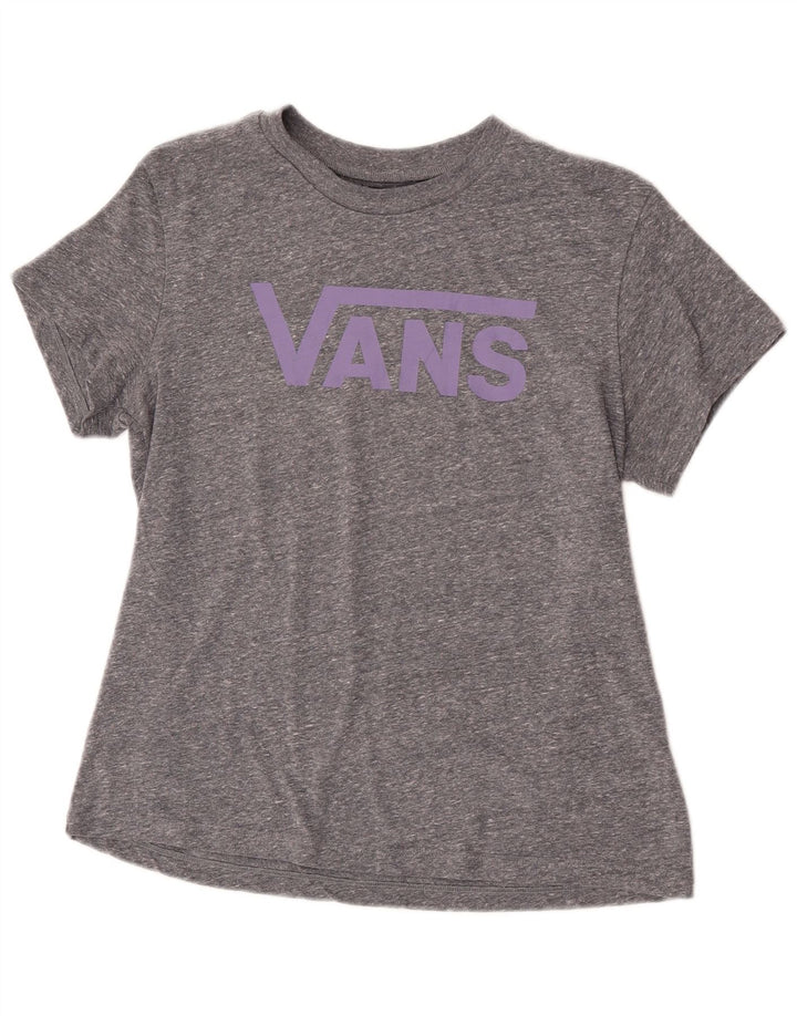 Tricou grafic Vans pentru femei Top UK 14 Large Grey Flecked