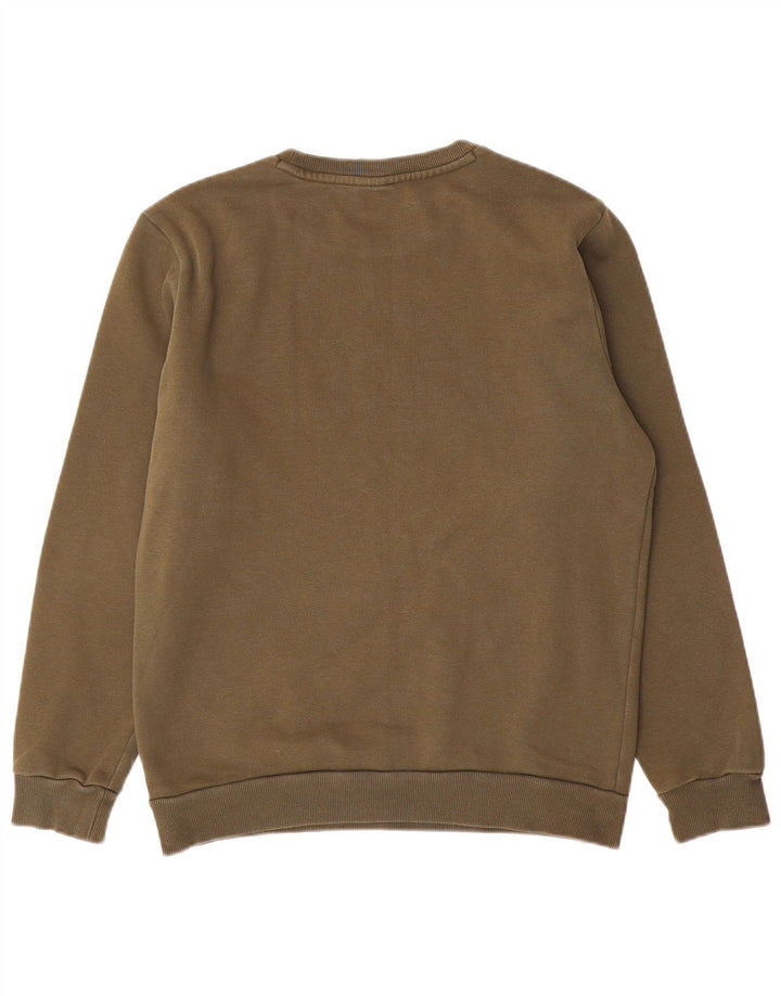 Hanorac pentru bărbați PUMA Jumper Mic Kaki Bumbac