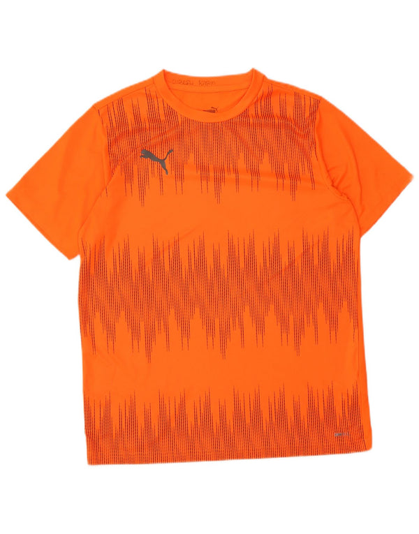 Tricou Puma Băieți Top 15-16 Ani XL Portocaliu Poliester Geometric