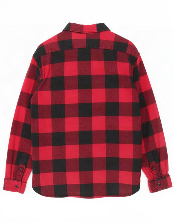 Cămașă de flanel pentru bărbați Levi's, mare, roșu, din bumbac