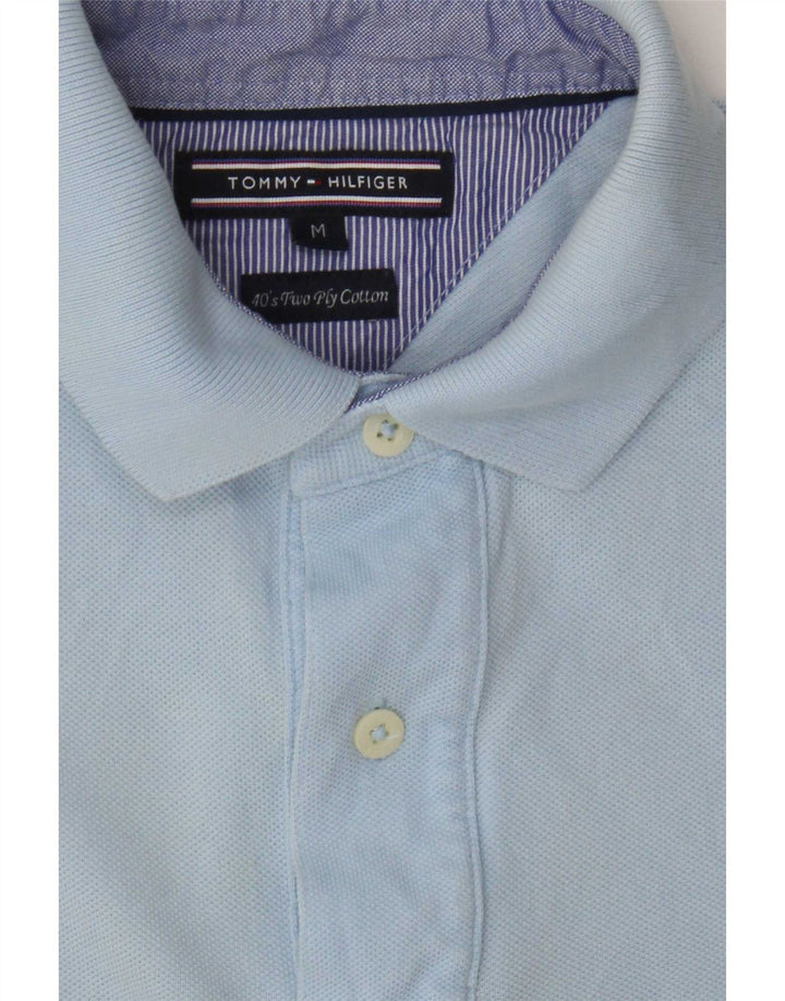Tricou polo Tommy Hilfiger pentru bărbați, albastru mediu