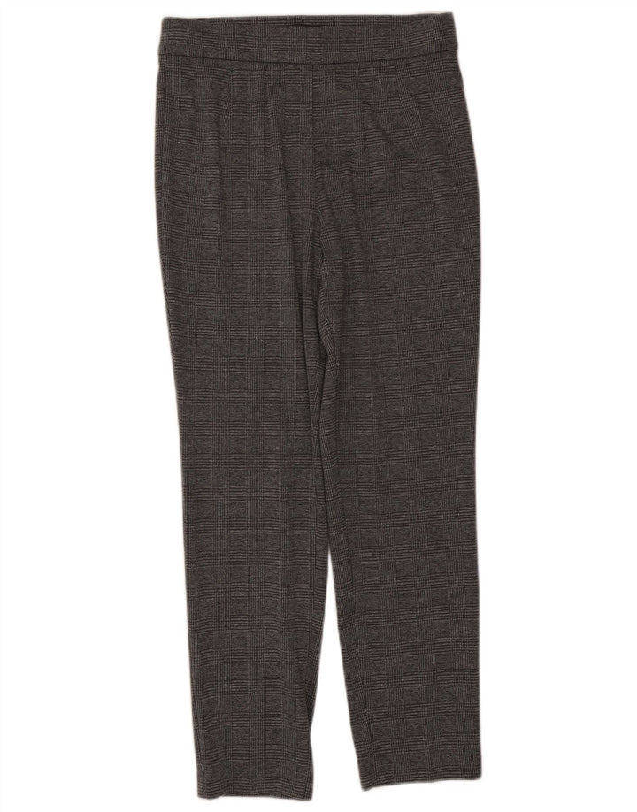 Pantaloni casual pentru femei Marks & Spencer UK 12 Medium W30 L27 Gri