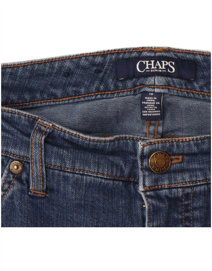 Jeans drepti pentru femei CHAPS US 10 Large W30 L31 Blue Bumbac