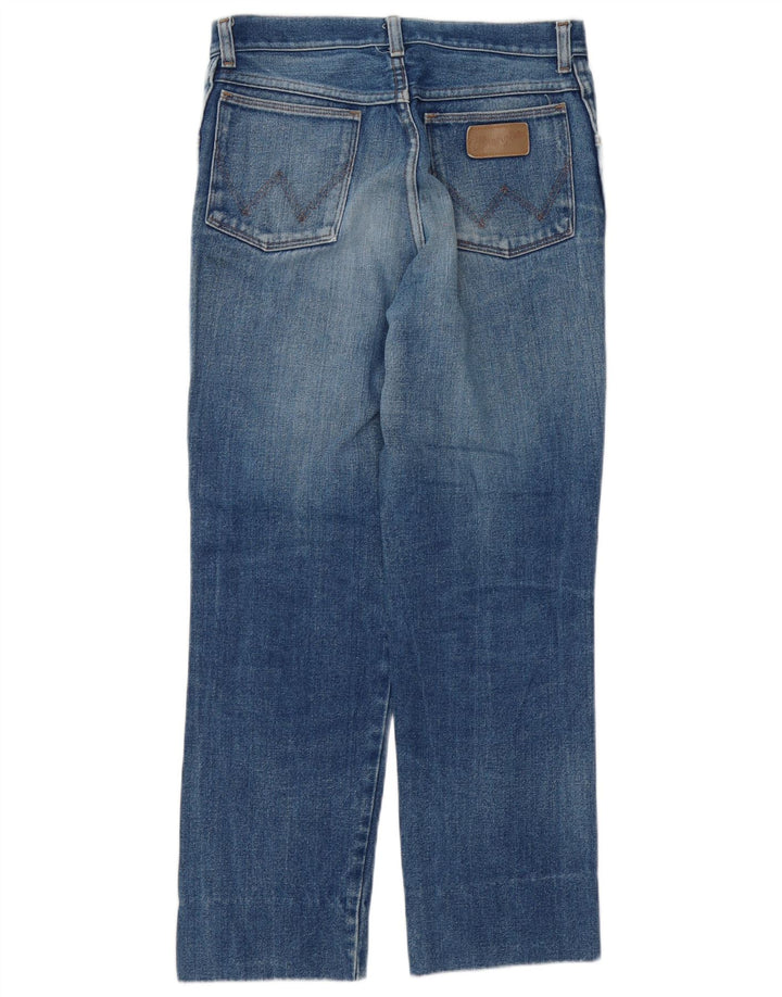 Blugi drepti pentru bărbați Wrangler W32 L27 Bumbac albastru