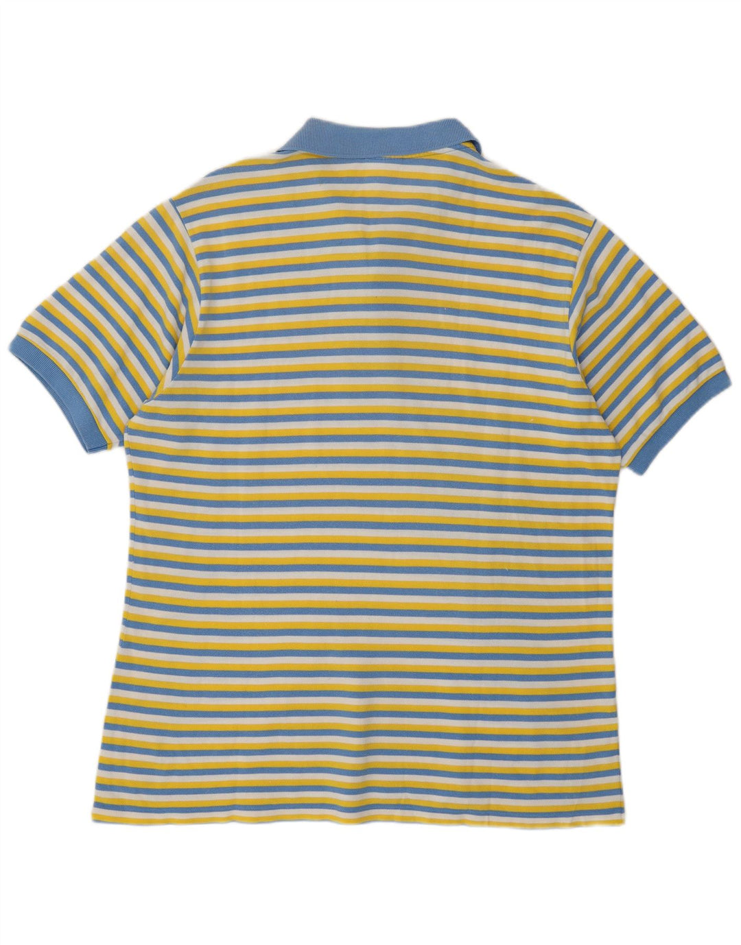 Tricou polo Lacoste pentru bărbați, mărimea 6 XL, bumbac cu dungi multicolore