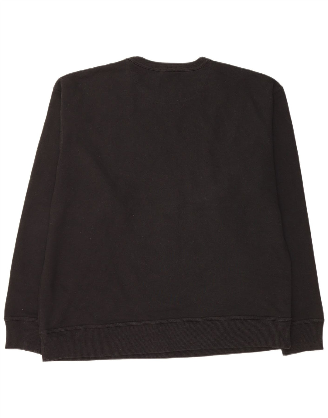 Pulover grafic pentru bărbați CHAMPION Pulover XL bumbac negru