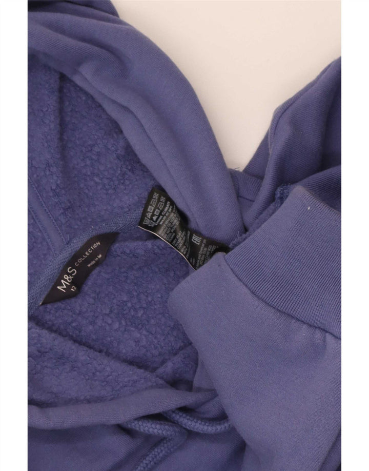 Pulover Marks & Spencer pentru femei, UK 12, bumbac albastru mediu