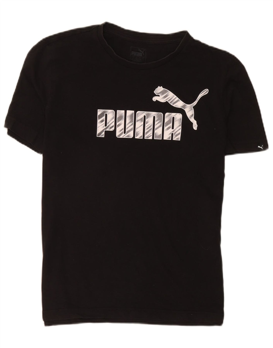 Tricou grafic Puma pentru bărbați Top Small Negru