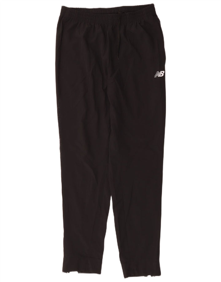 Pantaloni de trening New Balance pentru femei UK 14 Poliester mediu negru