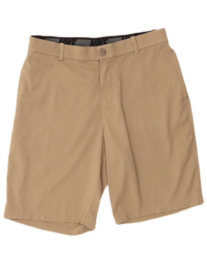 Pantaloni scurți chino pentru bărbați Nike W32 Poliester Bej Mediu