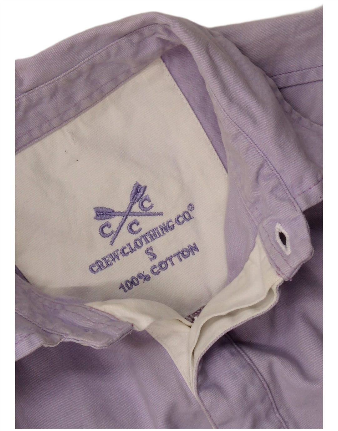 CREW CLOTHING Cămașă pulover pentru bărbați Bumbac violet mic