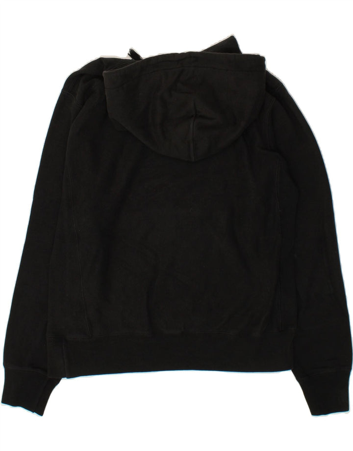 CHAMPION Mens Hoodie Jumper Medium Black Cotton Vintage Champion and Second-Hand Champion from Messina Hembry 