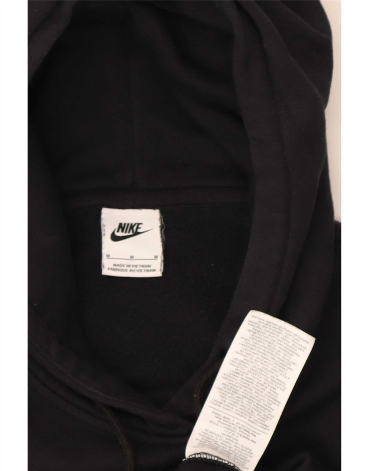 Pulover Nike pentru bărbați, bumbac mediu negru