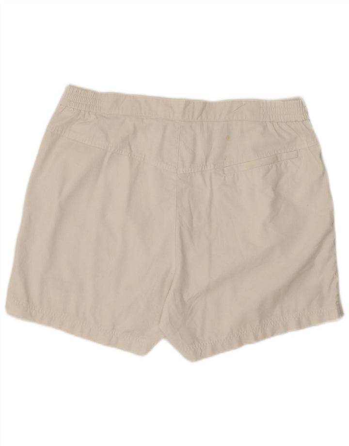 Pantaloni scurți Adidas Pegged Chino W36, mare, alb, poliester