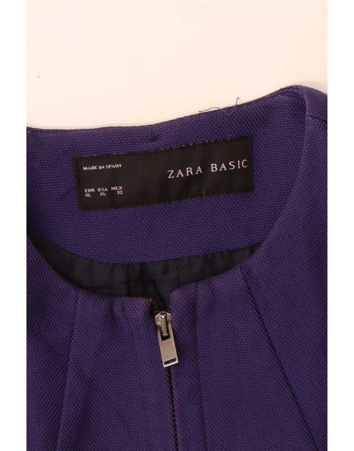 Pardesiu pentru femei Zara UK 18 XL violet