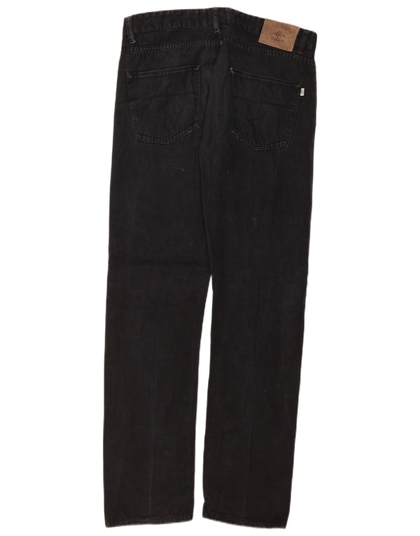 CERRUTI 1881 Blugi Bărbați Drepți W36 L34 Negri