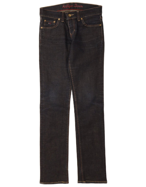 Blugi subțiri pentru femei TOMMY HILFIGER W26 L32 bleumarin