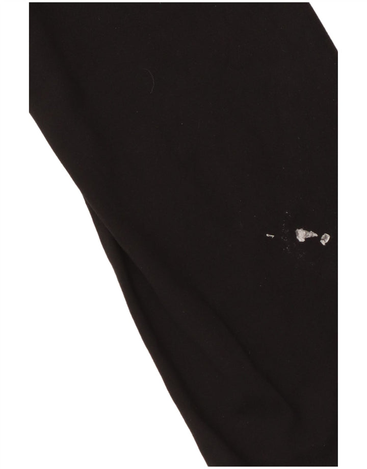 Leggings pentru femei Champion UK 10, negru, poliester color bloc