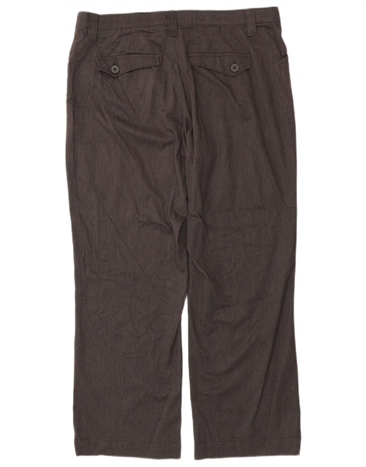 Pantaloni casual drepti LEE pentru femei cu talie înaltă US 18 2XL W38 L29 gri