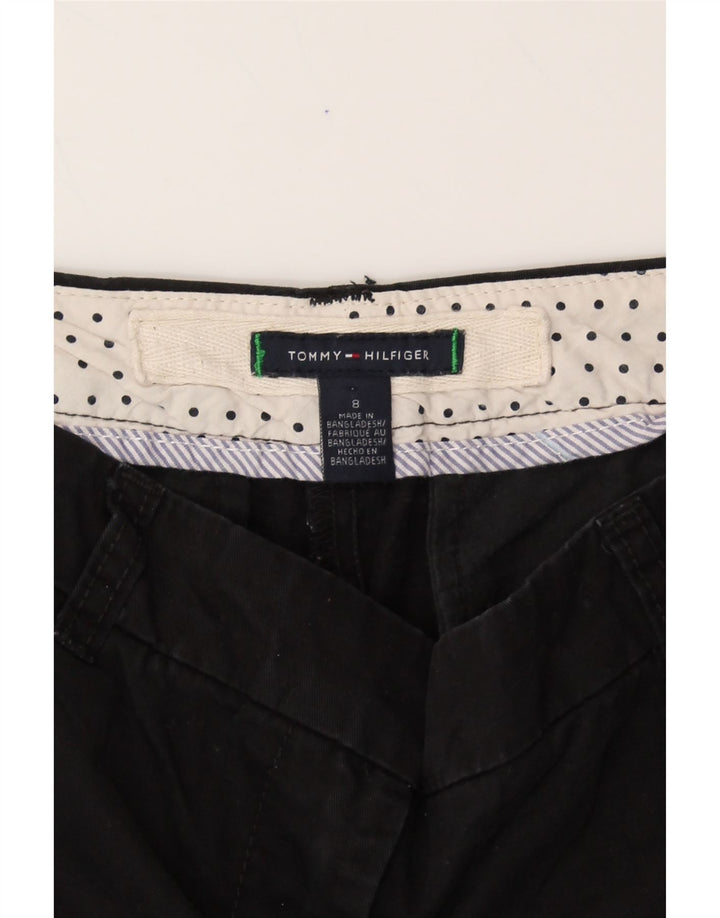 TOMMY HILFIGER Womens Chino Shorts US 8 Medium W32  Black Cotton Vintage Tommy Hilfiger and Second-Hand Tommy Hilfiger from Messina Hembry 