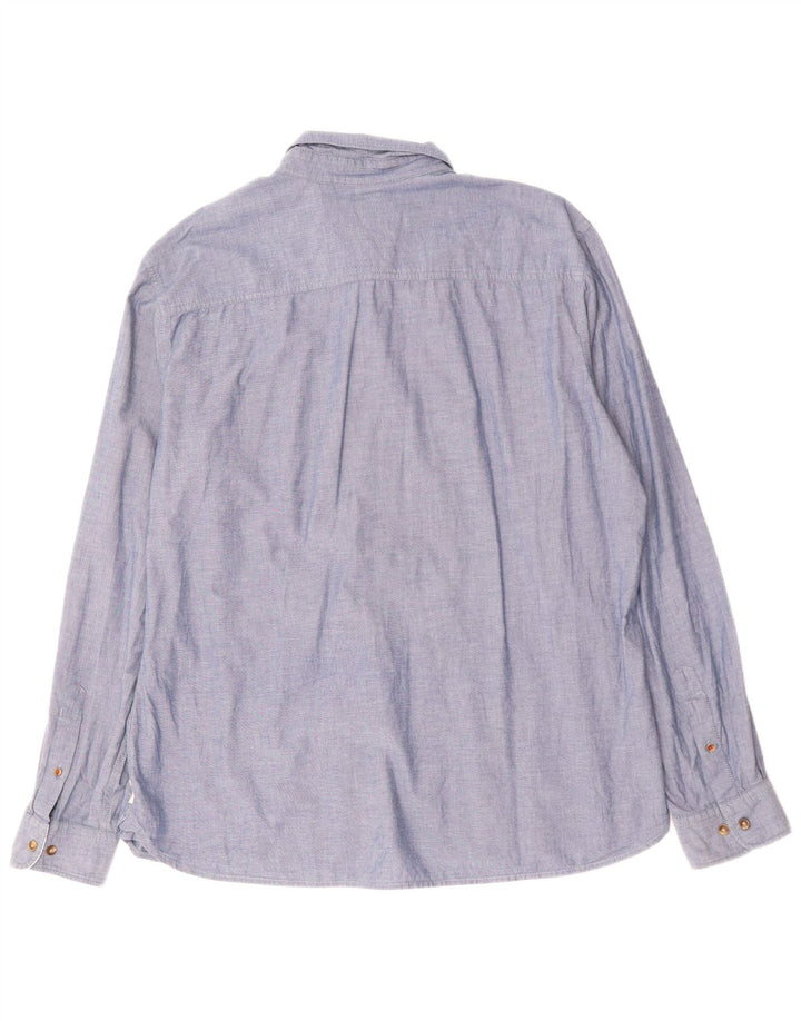 Cămașă Esprit pentru bărbați 2XL, bumbac albastru