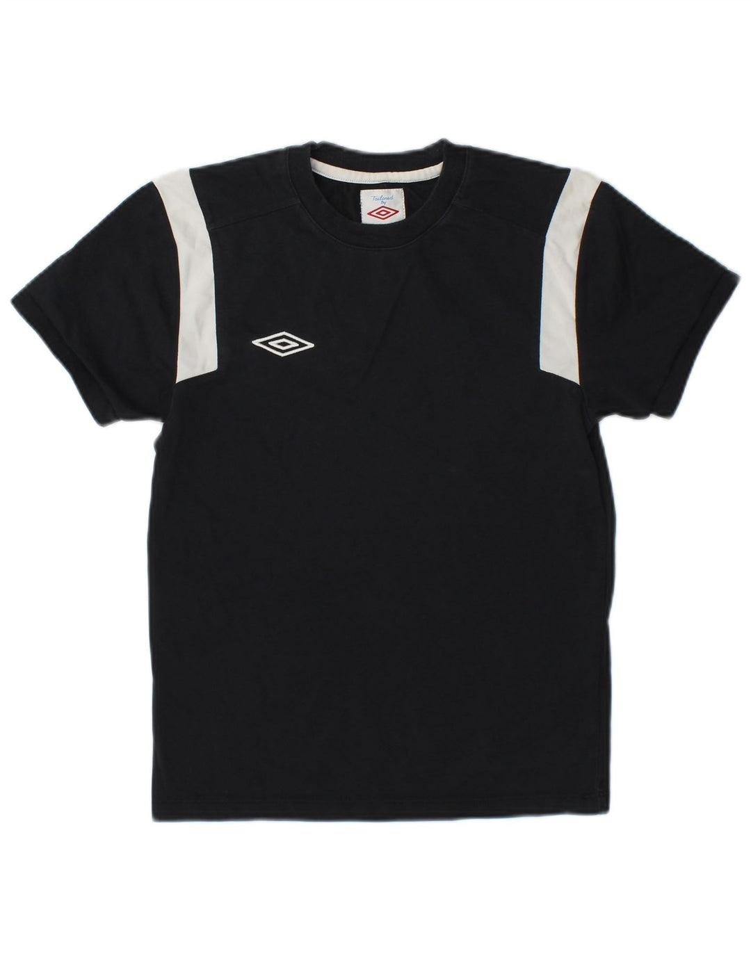 Tricou Umbro Băieți Top 9-10 Ani Mediu Negru Colorblock Bumbac