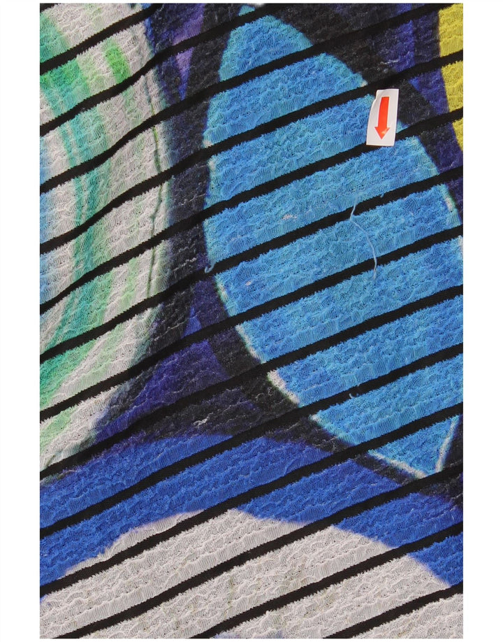 DESIGUAL Rochie A-Line pentru femei UK 10 Mic Multicolor Geometric