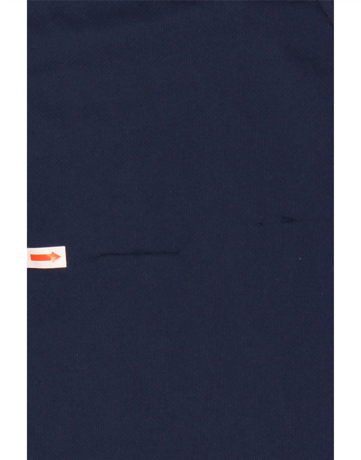 Tricou cu grafic Climalite Adidas pentru bărbați Top mare poliester bleumarin