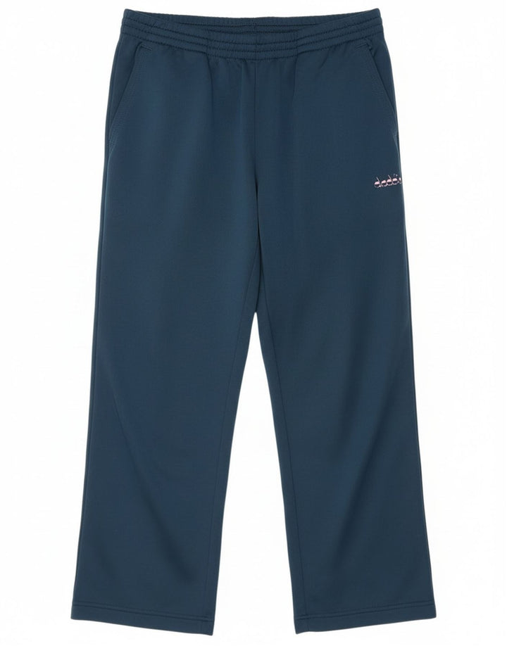 Pantaloni de trening Diadora pentru femei UK 16, mari, bleumarin, poliester