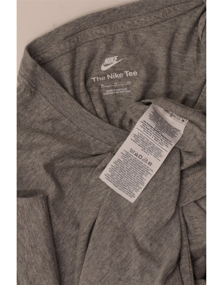 Tricou pentru bărbați Nike Top XL bumbac cu pete gri