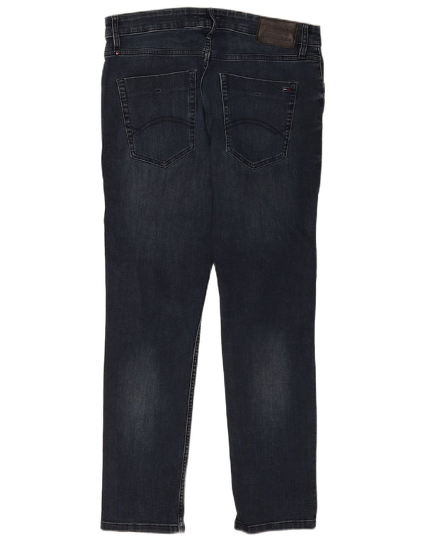 Blugi pentru bărbați Tommy Hilfiger Scanton Slim W34 L32 Bumbac bleumarin