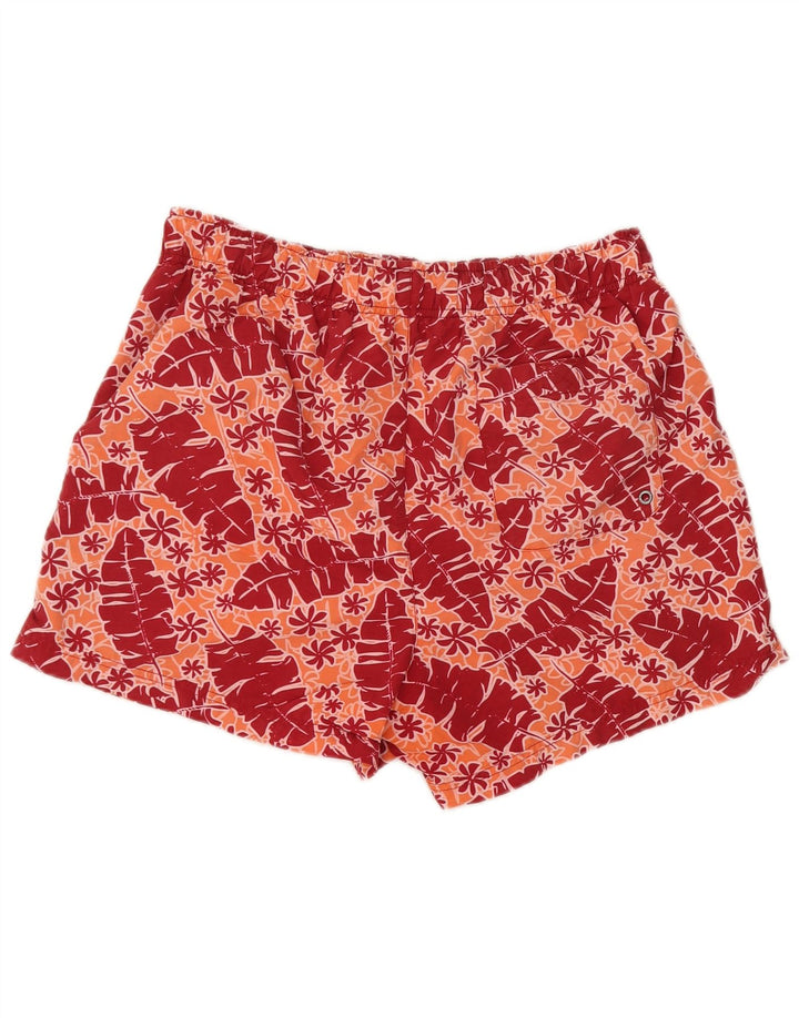 TOMMY HILFIGER Pantaloni scurți de baie pentru bărbați, roșu mediu, floral