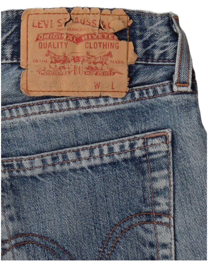 Blugi drepti pentru bărbați Levi's W29 L27 Bumbac albastru