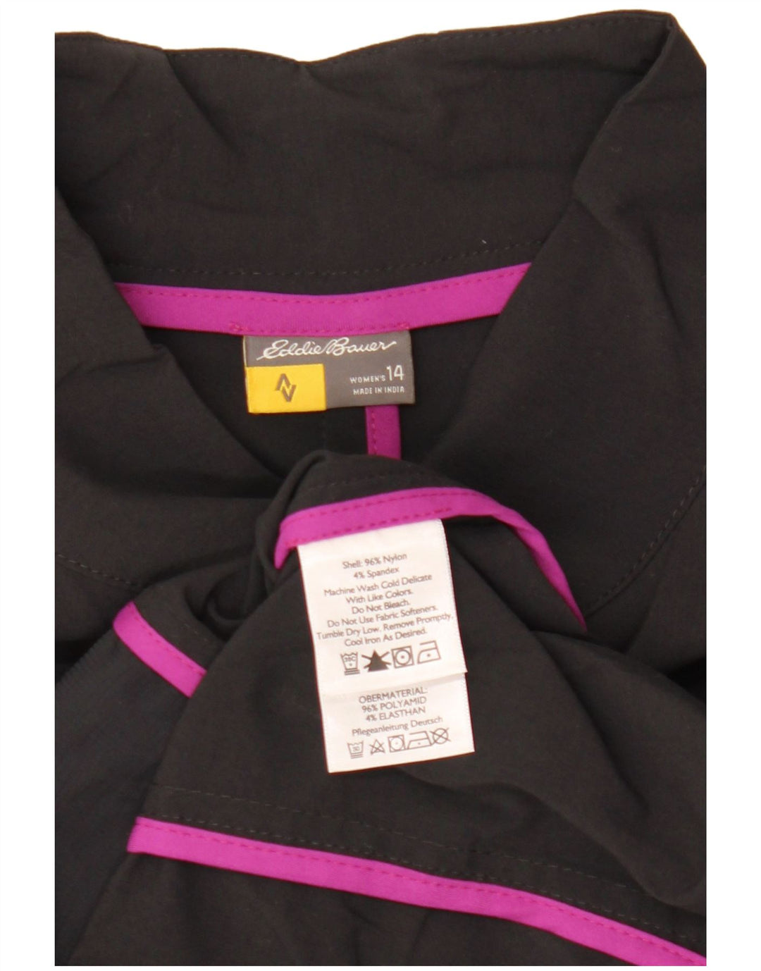 Jachetă pentru femei Eddie Bauer US 14 XL, negru, nailon