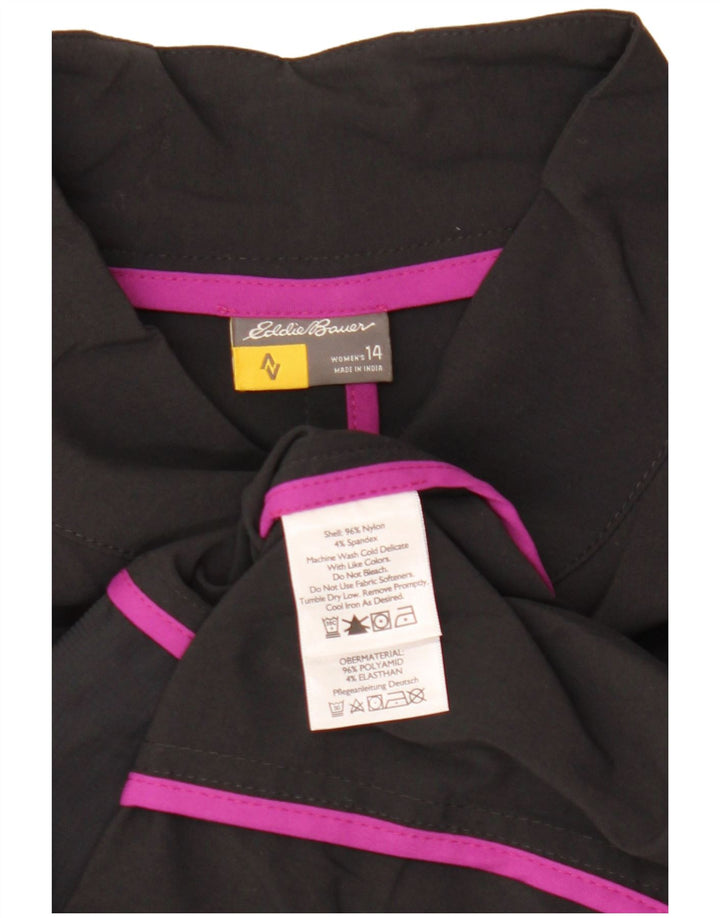 Jachetă pentru femei Eddie Bauer US 14 XL, negru, nailon