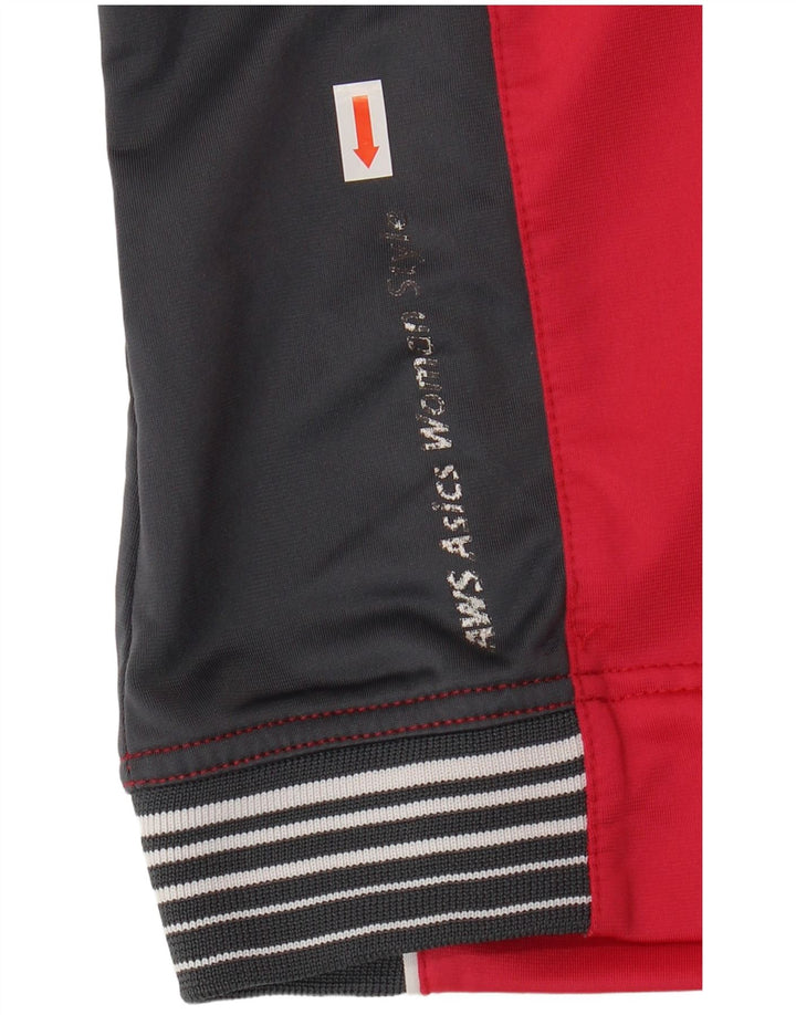 Jachetă de top pentru trening Asics pentru femei UK 18 XL, roz, poliester color bloc