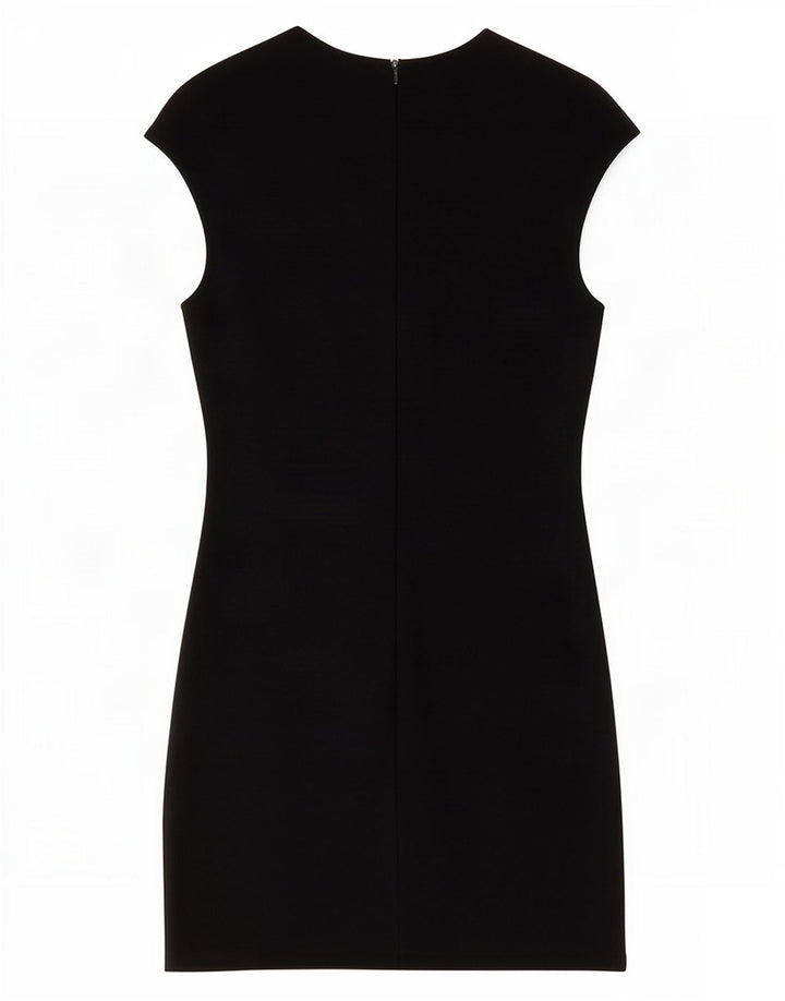 Rochie pentru femei Zara UK 8 Poliester negru mic