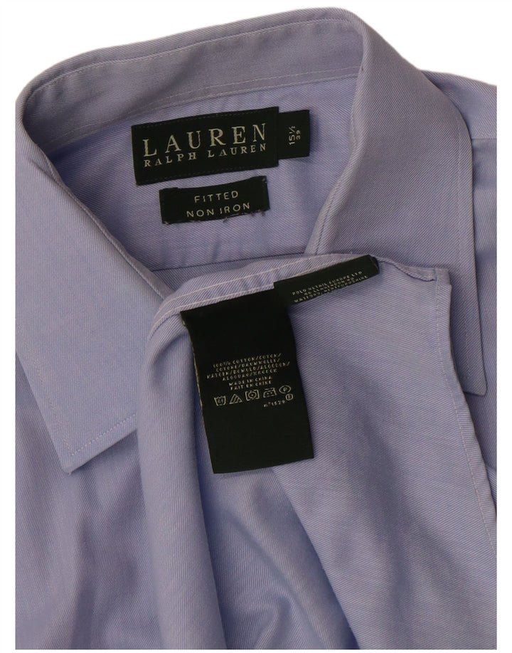 Cămașă pentru bărbați Ralph Lauren Mărimea 15 1/2 39 Bumbac albastru mediu