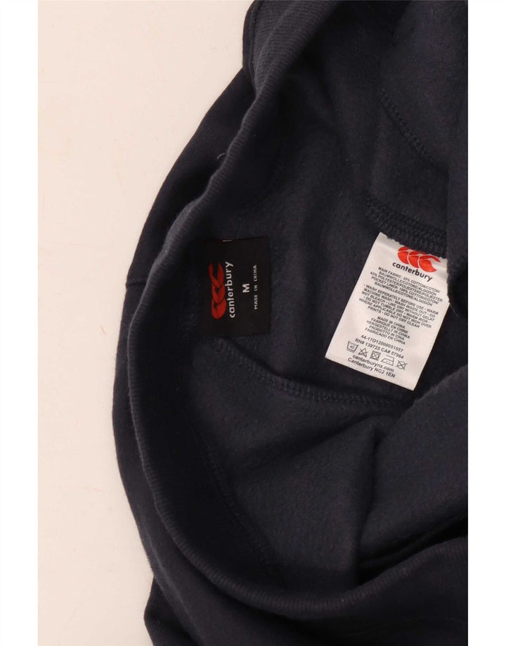 Pantaloni de trening Canterbury pentru bărbați, bumbac mediu albastru bleumarin