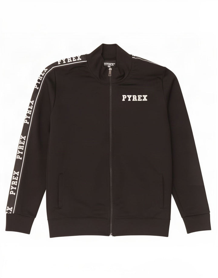 Pyrex Boys Graphic Trening Top Jacket 13-14 ani 2XL poliester negru