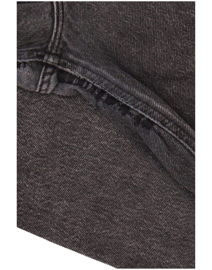 Blugi Lee pentru femei Carol cropped W28 L25 bumbac gri