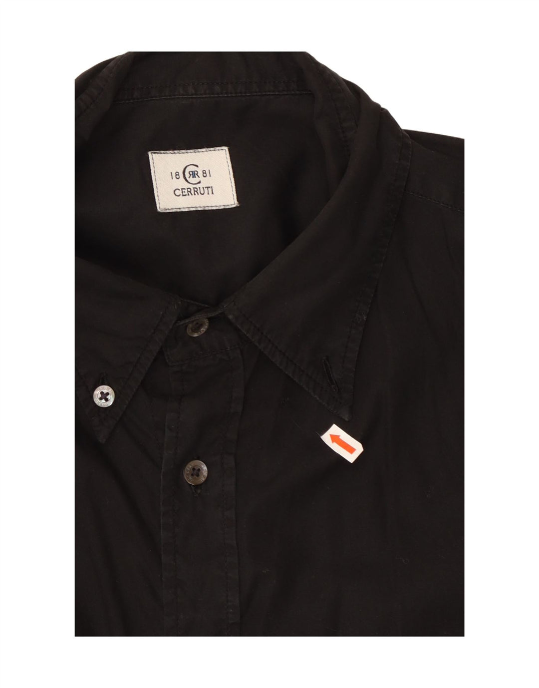 Cămașă grafică pentru bărbați CERRUTI 1881 XL Negru