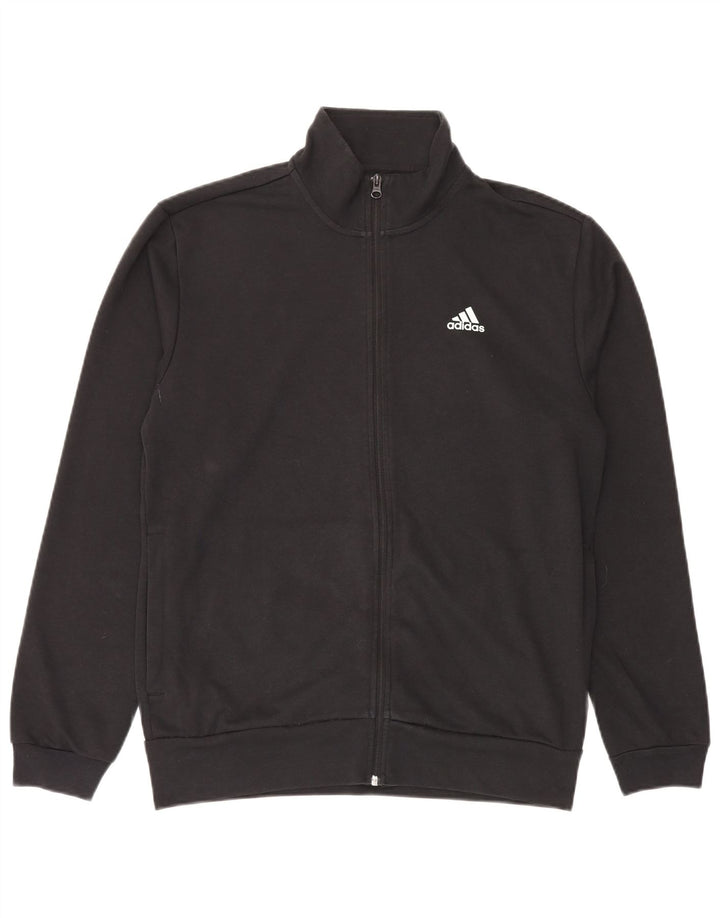 Jachetă de top Adidas Aeroready Graphic pentru bărbați, poliester mediu negru