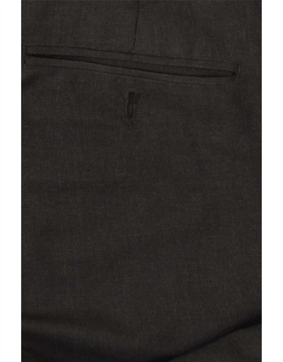 Marks & Spencer Pantaloni croiți pentru bărbați de costum drept W38 L31 poliester gri
