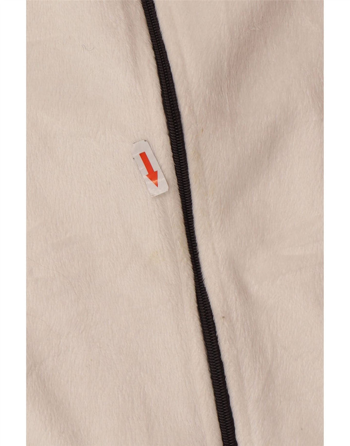 Jachetă fleece pentru femei Fila UK 16, mare, alb, poliester color bloc