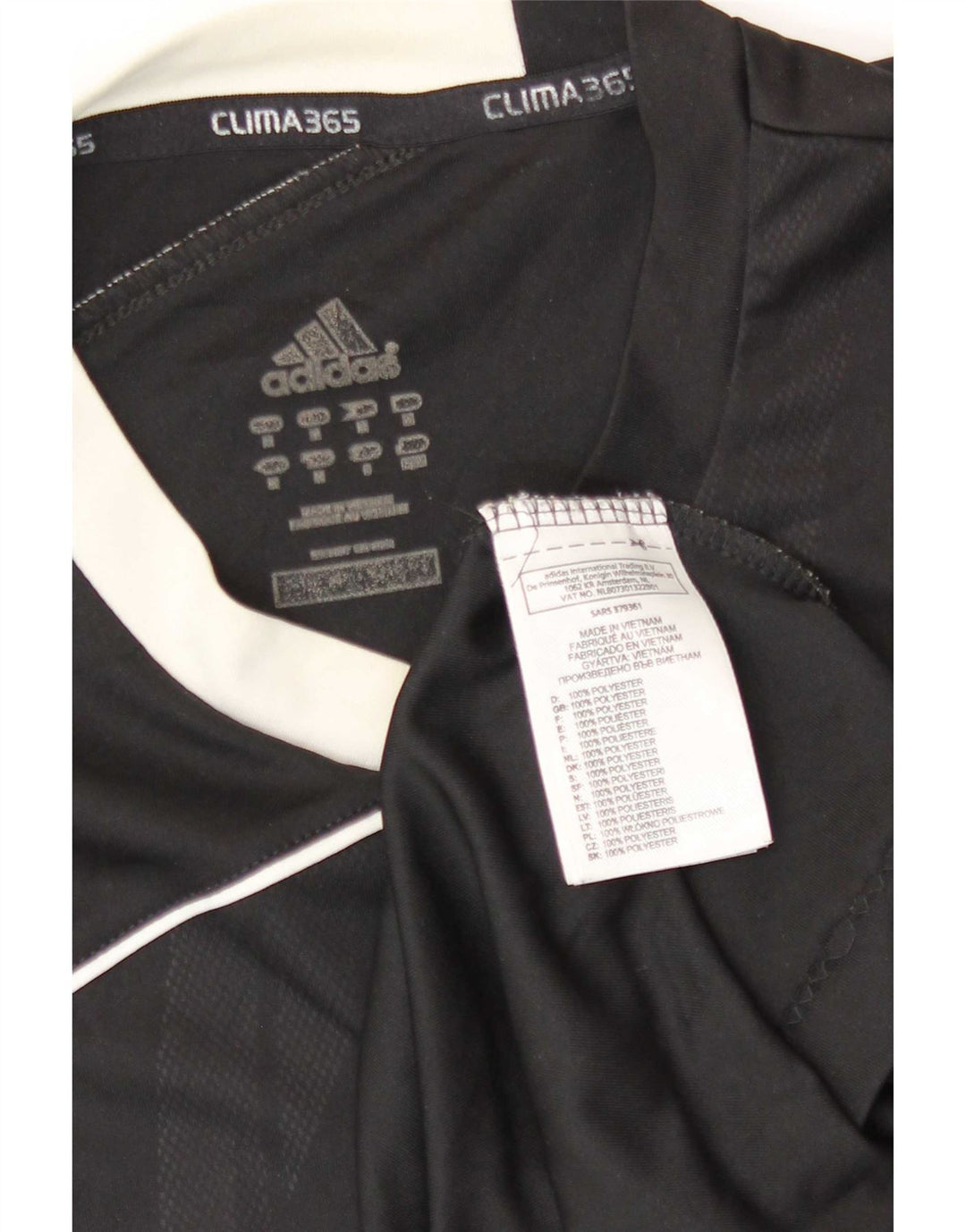 Vesta grafică Adidas F50 pentru bărbați, poliester geometric negru mediu